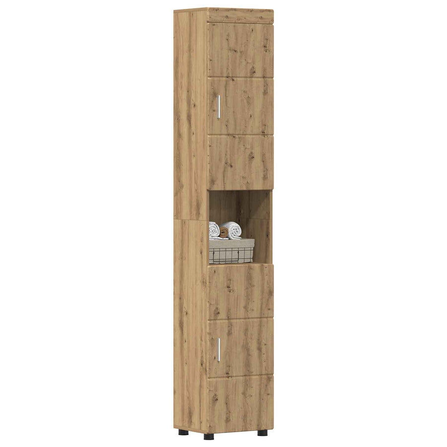 Badkamerkastenset TULUM Artisan Eiken 37 x 31,5 x 203 cm