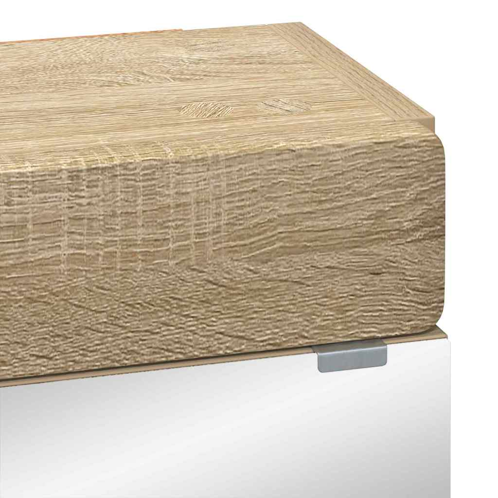 Badkamer spiegelkast TULUM Sonoma Eiken 60 x 16,5 x 78 cm