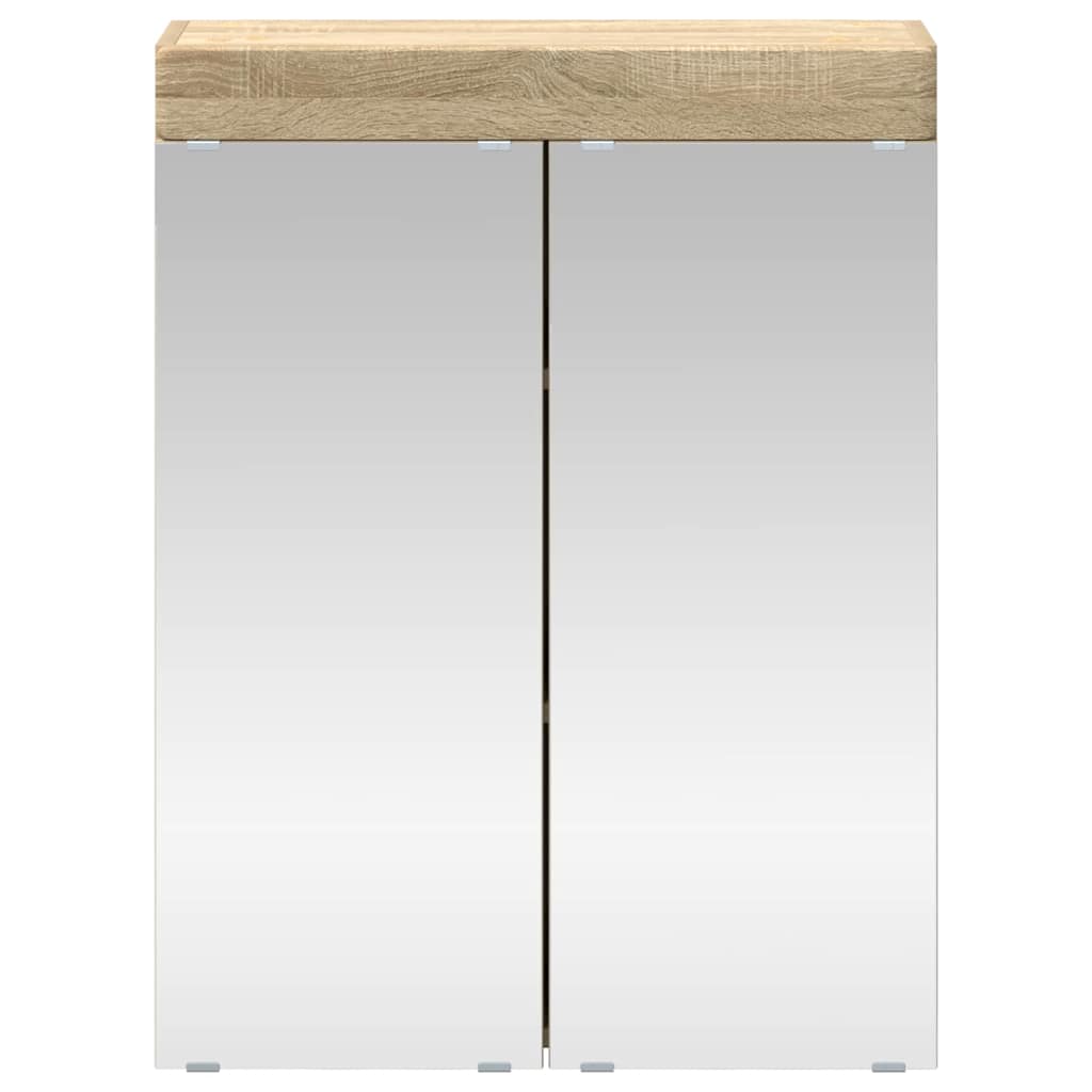 Badkamer spiegelkast TULUM Sonoma Eiken 60 x 16,5 x 78 cm