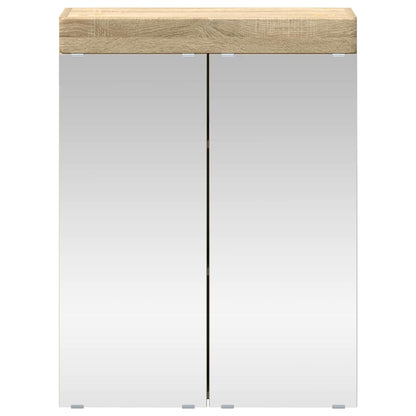 Badkamer spiegelkast TULUM Sonoma Eiken 60 x 16,5 x 78 cm