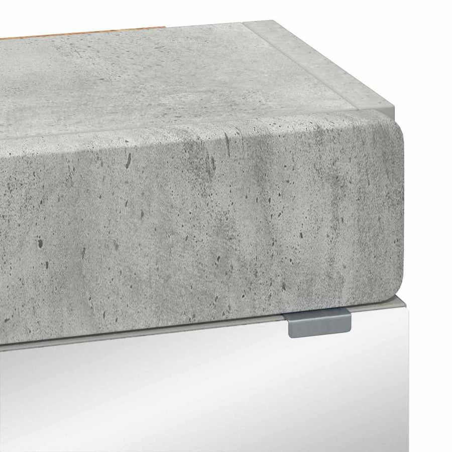 Badkamer spiegelkast TULUM Beton Grijs 60 x 16,5 x 78 cm