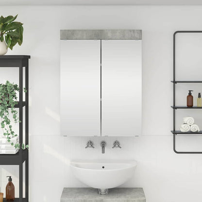 Badkamer spiegelkast TULUM Beton Grijs 60 x 16,5 x 78 cm