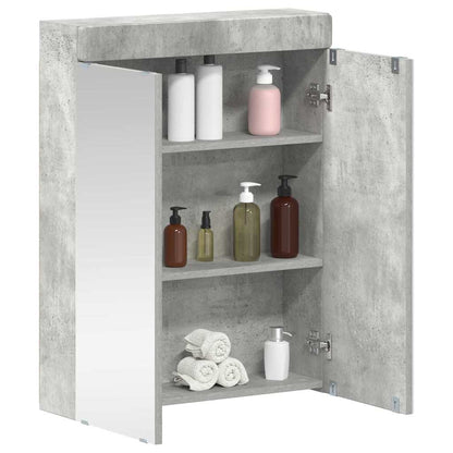 Badkamer spiegelkast TULUM Beton Grijs 60 x 16,5 x 78 cm