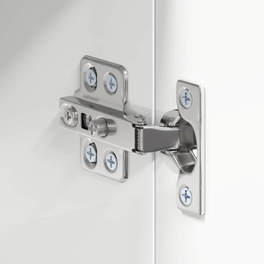 Badkamer spiegelkast TULUM Hoogglans wit 60 x 16,5 x 78 cm