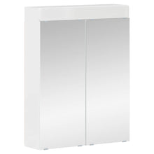 Badkamer spiegelkast TULUM Hoogglans wit 60 x 16,5 x 78 cm