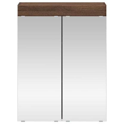 Badkamer spiegelkast TULUM Bruin Eiken 60 x 16,5 x 78 cm
