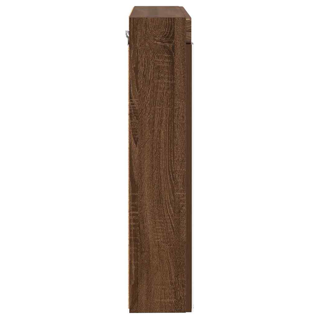 Badkamer spiegelkast TULUM Bruin Eiken 60 x 16,5 x 78 cm