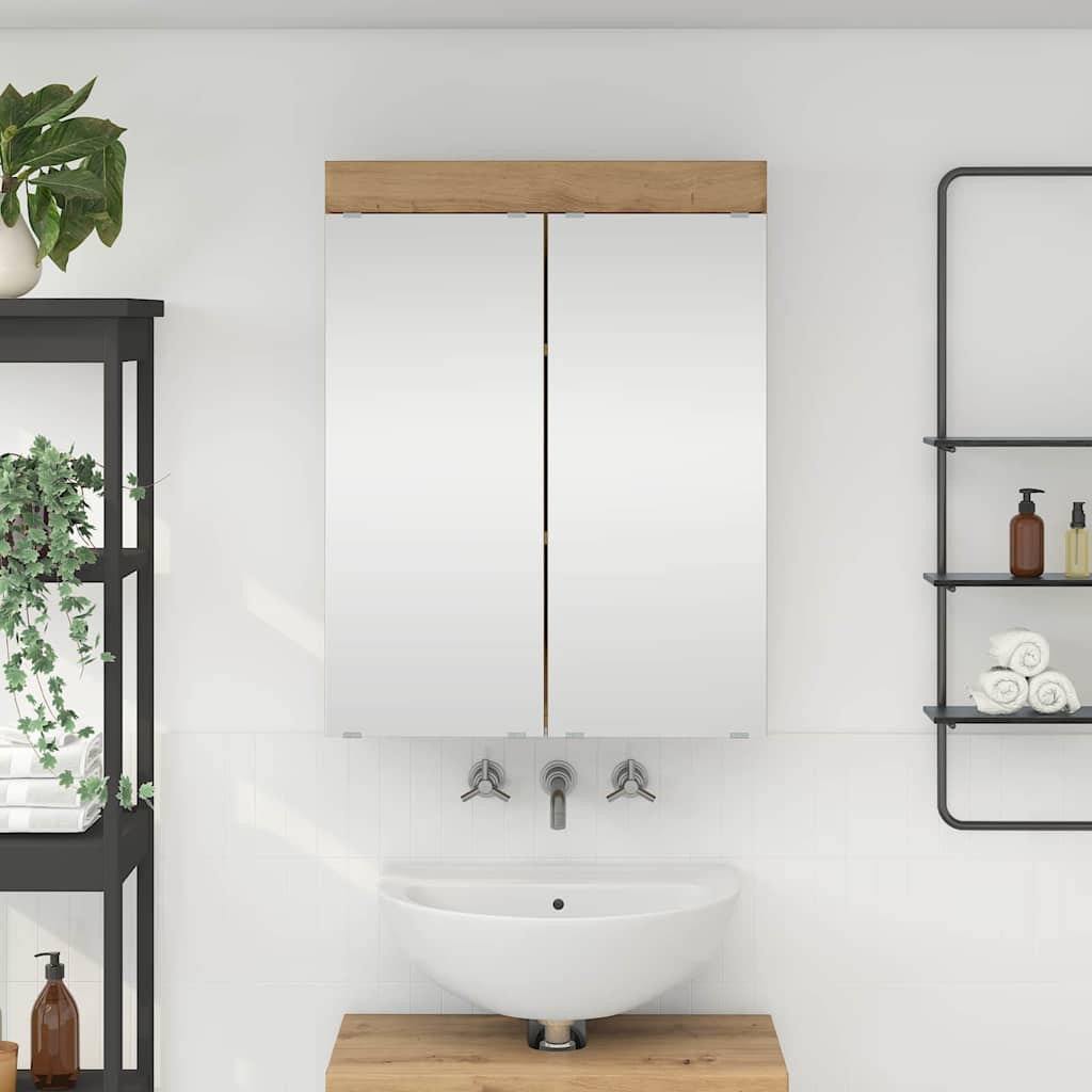 Badkamer spiegelkast TULUM Artisan Eiken 60 x 16,5 x 78 cm