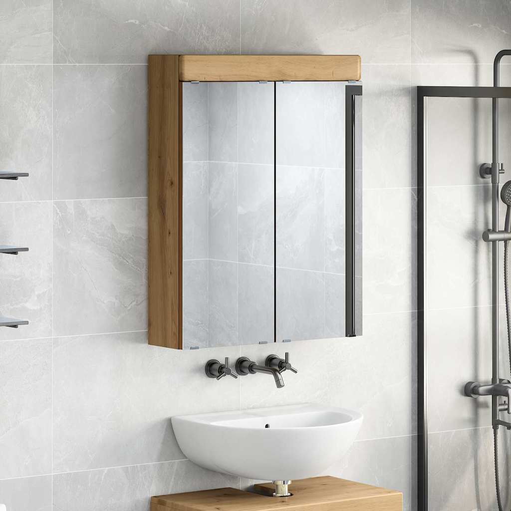 Badkamer spiegelkast TULUM Artisan Eiken 60 x 16,5 x 78 cm