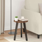 Tabletop Smoked oak 30 x 30 x 1.5 cm Treated wood