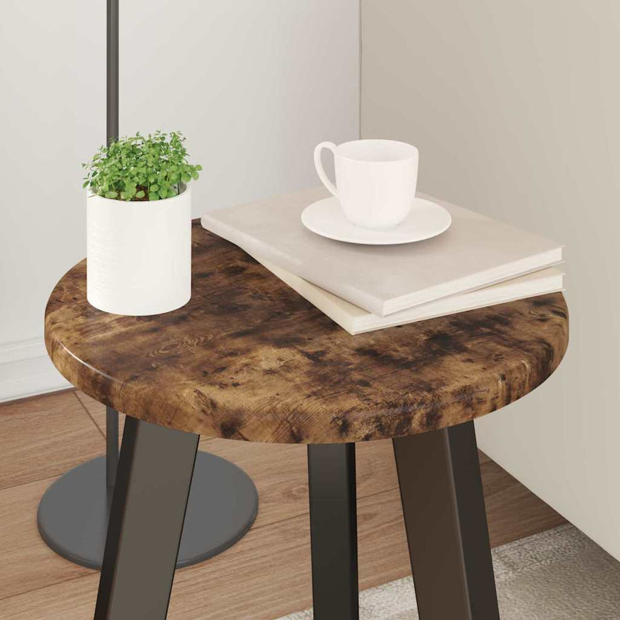 Tafelblad Gerookt eiken 30 x 30 x 1,5 cm Bewerkt hout