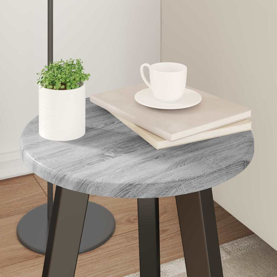 Tafelblad Grijs Sonoma 30 x 30 x 1,5 cm Bewerkt hout