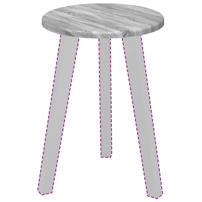 Tafelblad Grijs Sonoma 30 x 30 x 1,5 cm Bewerkt hout