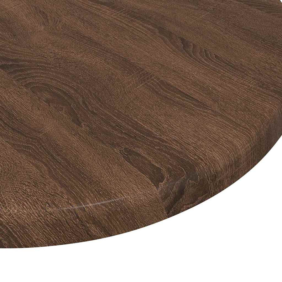 Tafelblad bruin eikenkleur 30 x 30 x 1,5 cm Bewerkt hout