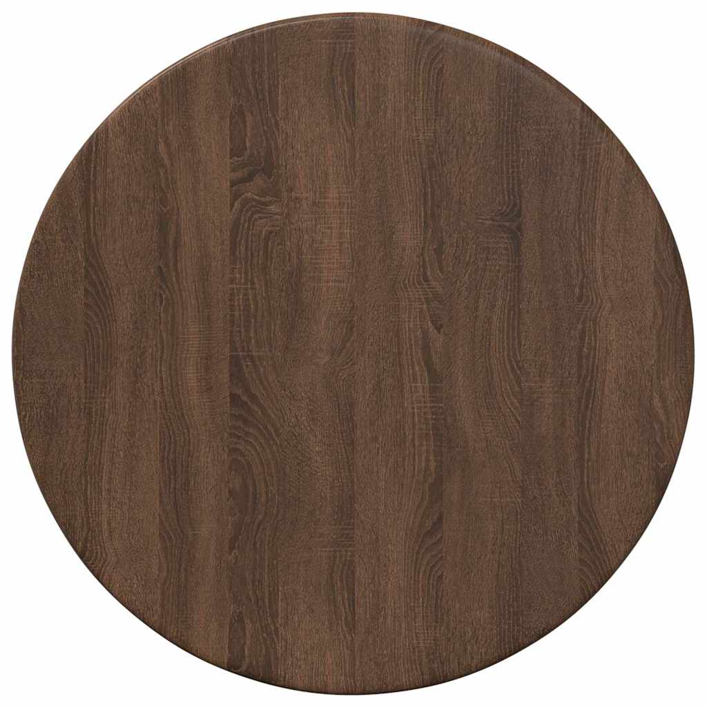 Tafelblad bruin eikenkleur 30 x 30 x 1,5 cm Bewerkt hout