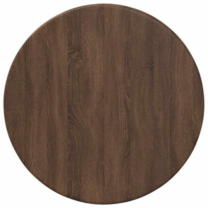 Tafelblad bruin eikenkleur 30 x 30 x 1,5 cm Bewerkt hout
