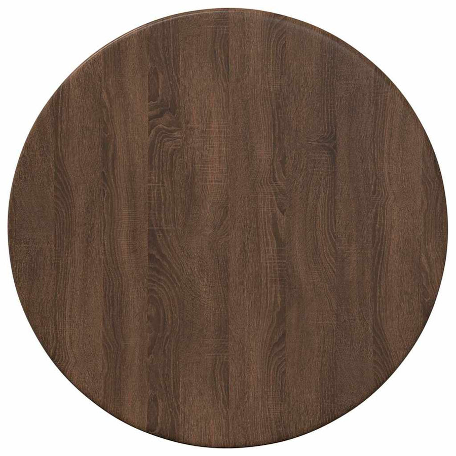 Tafelblad bruin eikenkleur 30 x 30 x 1,5 cm Bewerkt hout