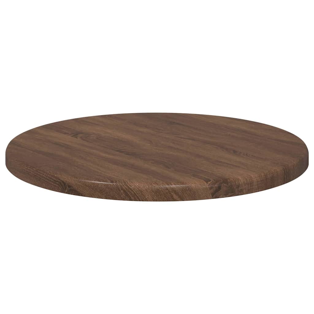 Tafelblad bruin eikenkleur 30 x 30 x 1,5 cm Bewerkt hout