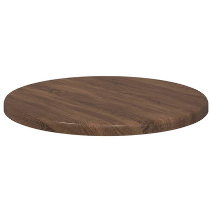 Tafelblad bruin eikenkleur 30 x 30 x 1,5 cm Bewerkt hout