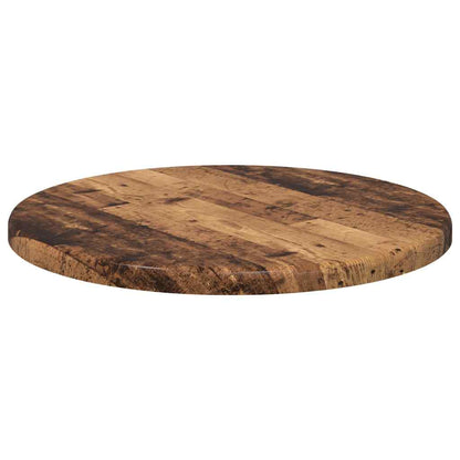 Tafelblad Oud hout Ø 30 x 1,5 cm Bewerkt hout