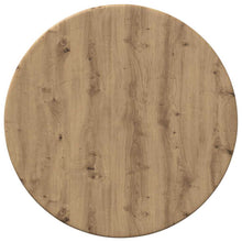 Tafelblad artisanaal eikenkleurig 30 x 30 x 1,5 cm Bewerkt hout