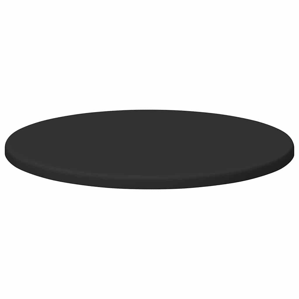 Tafelblad Zwart 40 x 40 x 1,5 cm Bewerkt hout