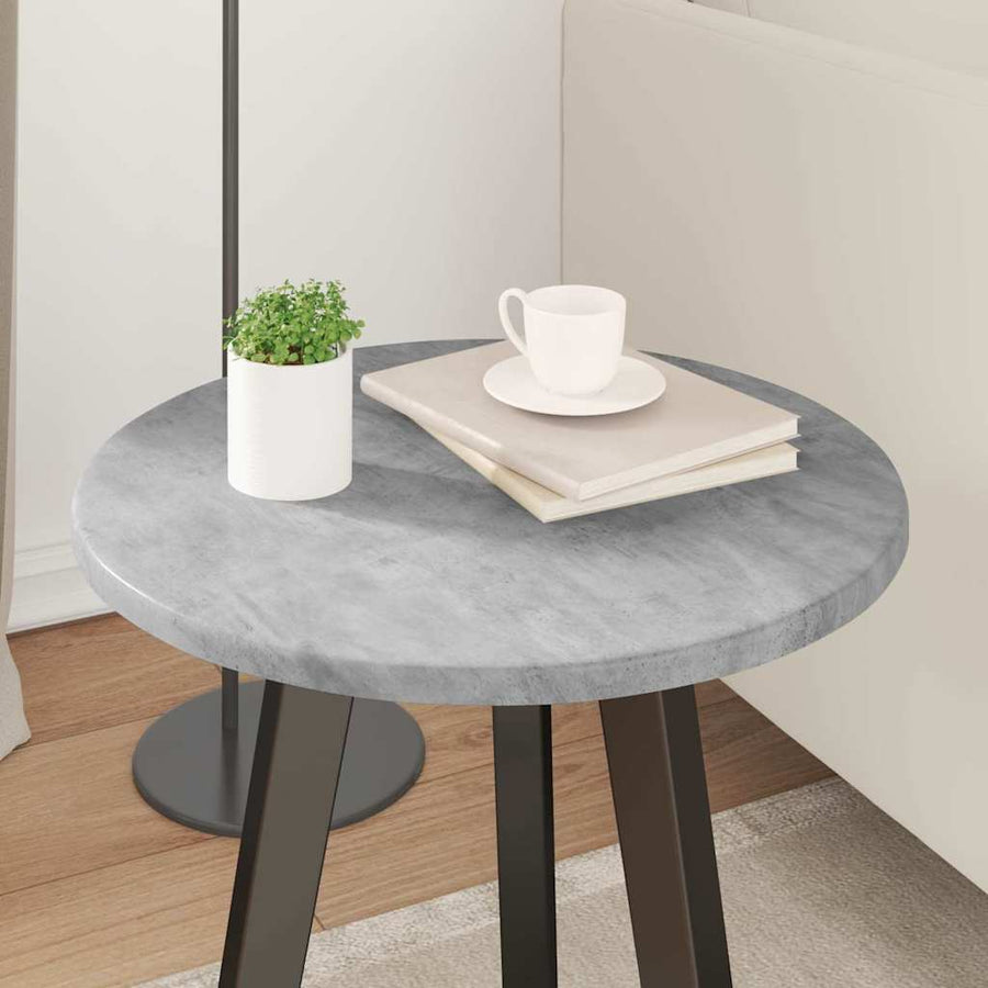 Tafelblad Betongrijs 40 x 40 x 1,5 cm Bewerkt hout