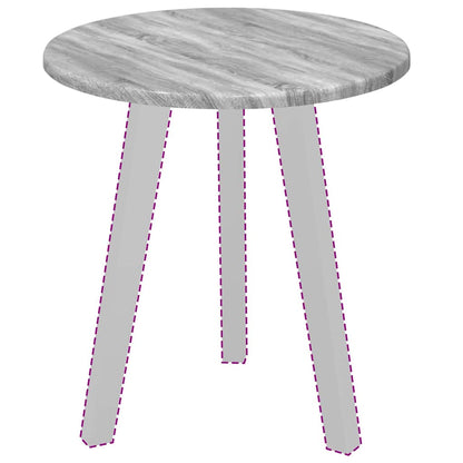 Tafelblad Grijs sonoma 40 x 40 x 1,5 cm Bewerkt hout