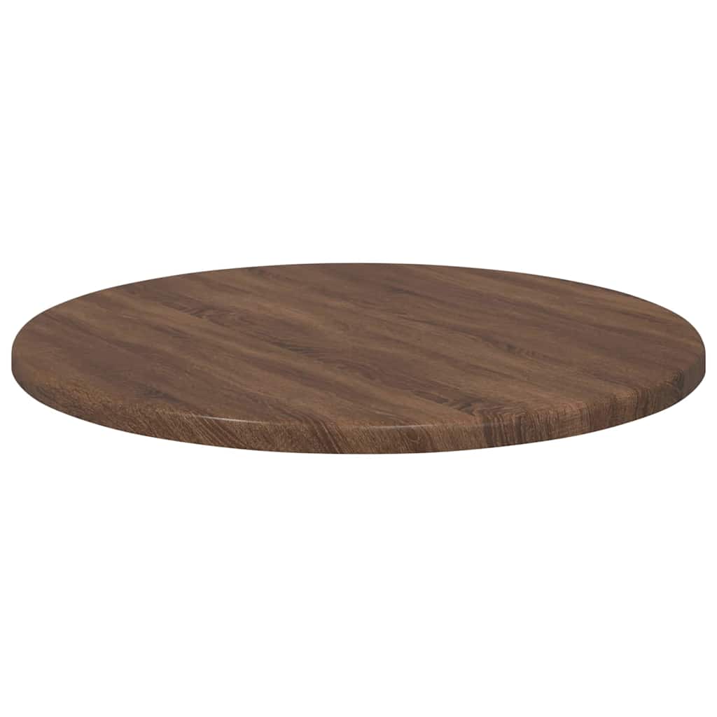 Tafelblad bruin eikenkleur 40 x 40 x 1,5 cm Bewerkt hout