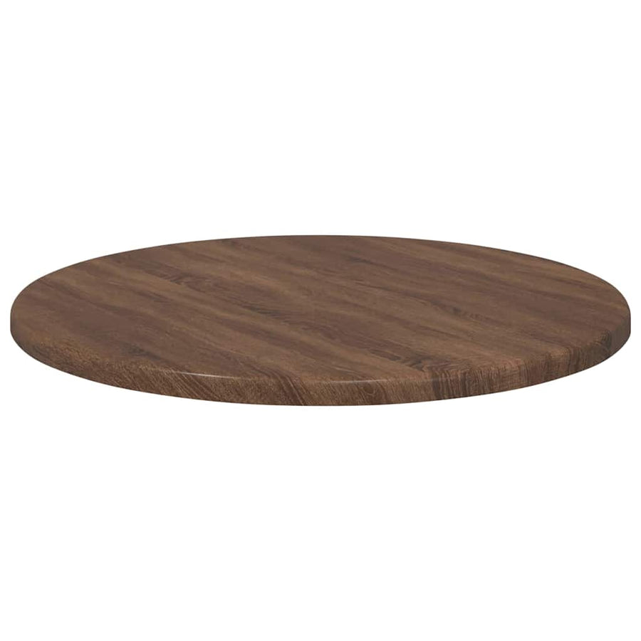 Tafelblad bruin eikenkleur 40 x 40 x 1,5 cm Bewerkt hout