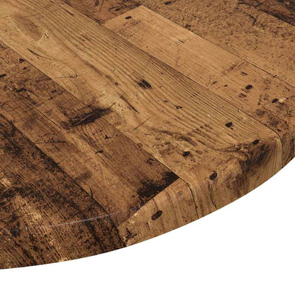 Tafelblad Oud hout Ø 40 x 1,5 cm Bewerkt hout