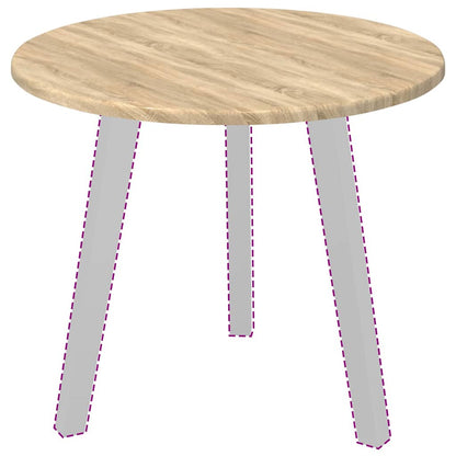 Tafelblad Sonoma eiken 50 x 50 x 1,5 cm Bewerkt hout