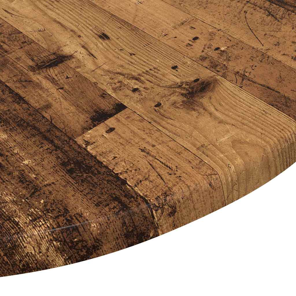 Tafelblad Oud hout 50 x 50 x 1,5 cm Bewerkt hout