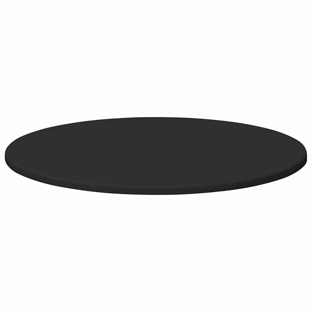Tafelblad Zwart 60 x 60 x 1,5 cm Bewerkt hout