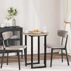 Tafelblad rond 60 cm Sonoma eiken bewerkt hout