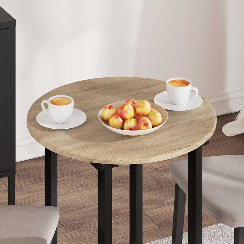Tafelblad Sonoma eiken Ø 60 x 1,5 cm Bewerkt hout
