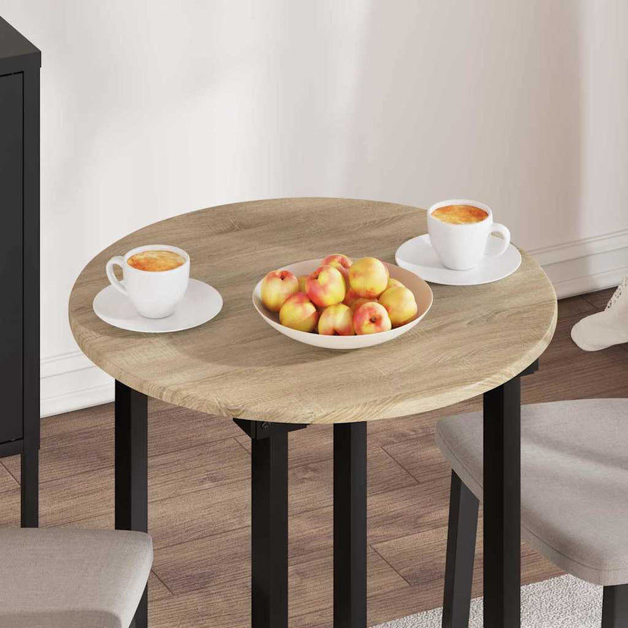 Tafelblad Sonoma eiken Ø 60 x 1,5 cm Bewerkt hout