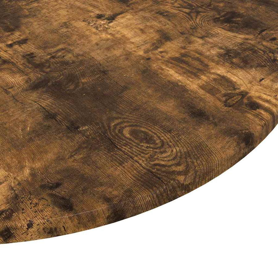 Tafelblad Gerookt eiken 60 x 60 x 1,5 cm Bewerkt hout