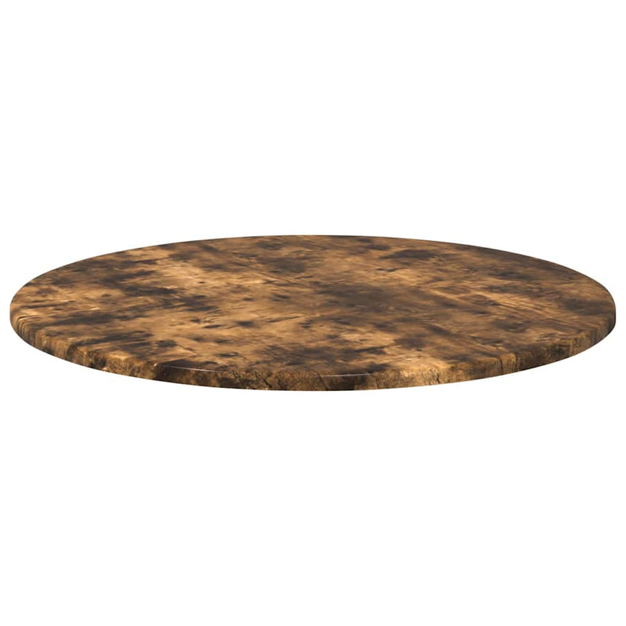 Tafelblad Gerookt eiken 60 x 60 x 1,5 cm Bewerkt hout