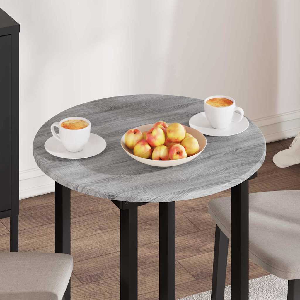 Tafelblad Grijs sonoma 60 x 60 x 1,5 cm Bewerkt hout