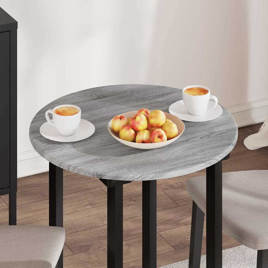 Tafelblad Grijs sonoma 60 x 60 x 1,5 cm Bewerkt hout