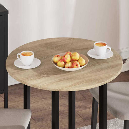 Tafelblad Sonoma eiken 70 x 70 x 1,5 cm Bewerkt hout