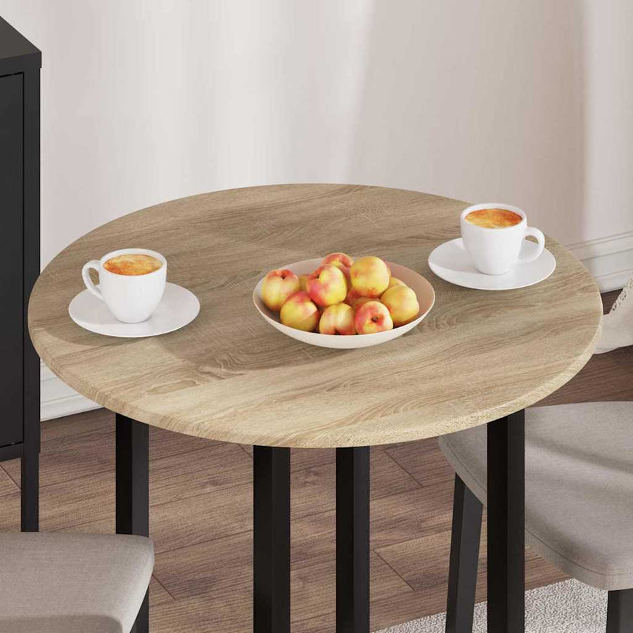 Tafelblad Sonoma eiken 70 x 70 x 1,5 cm Bewerkt hout