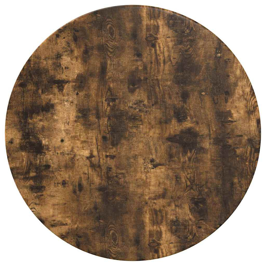 Tafelblad Gerookt eiken 70 x 70 x 1,5 cm Bewerkt hout