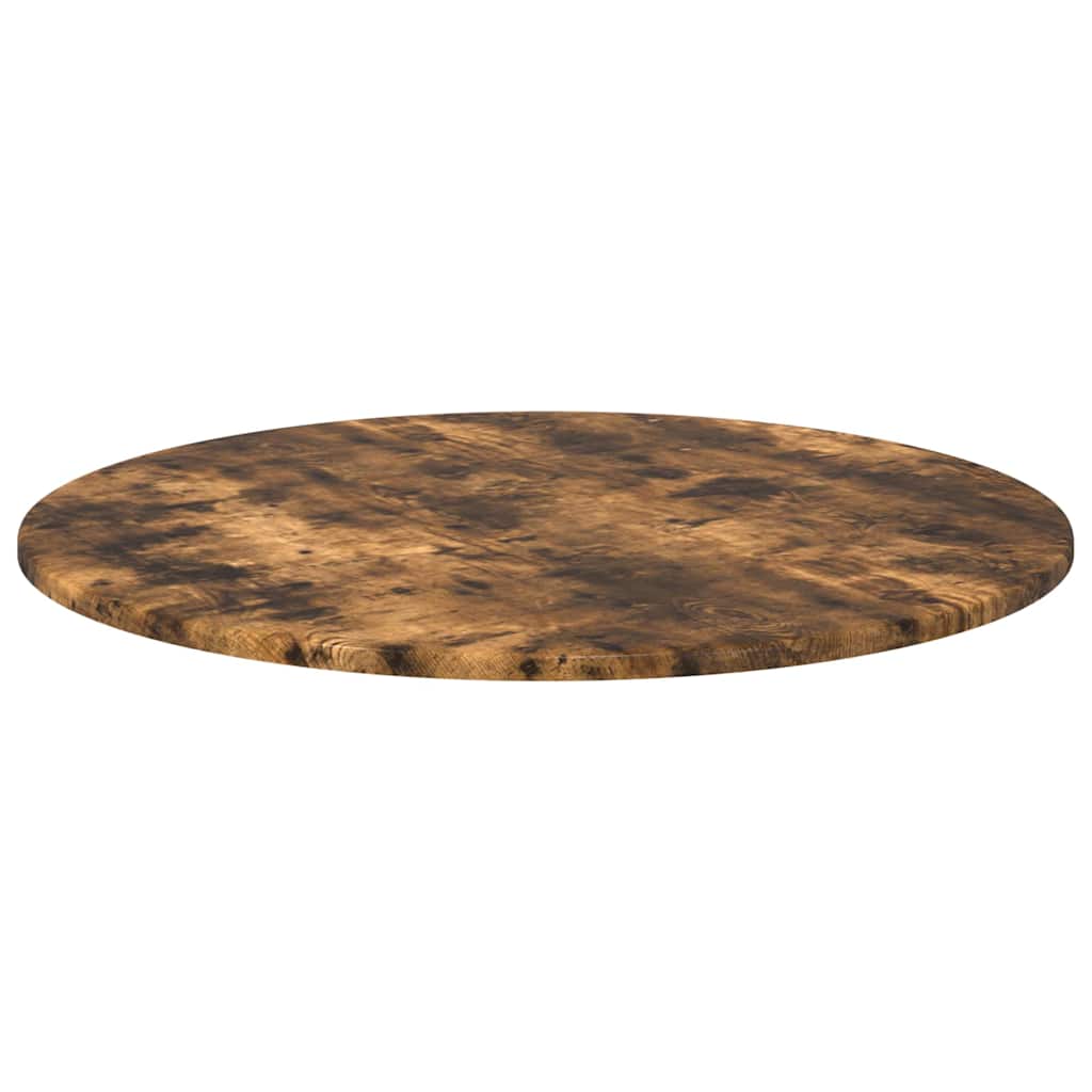 Tafelblad Gerookt eiken 70 x 70 x 1,5 cm Bewerkt hout
