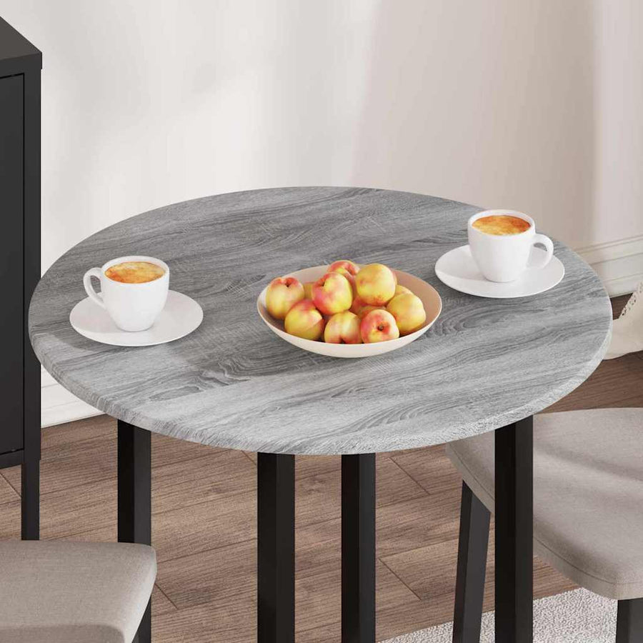 Tafelblad Grijs sonoma 70 x 70 x 1,5 cm Bewerkt hout