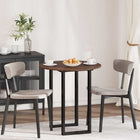 Tabletop brown oak color 70 x 70 x 1.5 cm Engineered wood