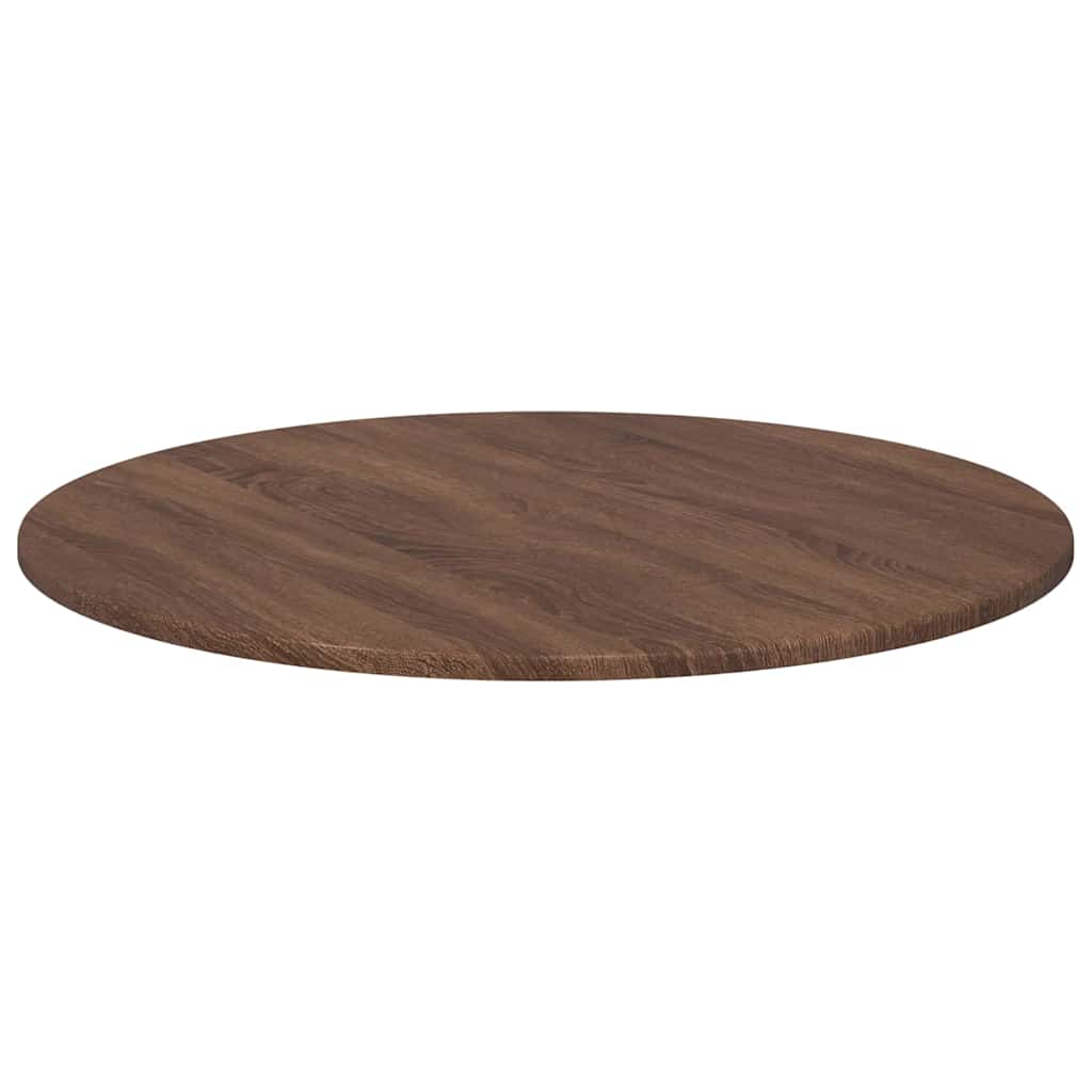 Tafelblad bruin eikenkleur 70 x 70 x 1,5 cm Bewerkt hout