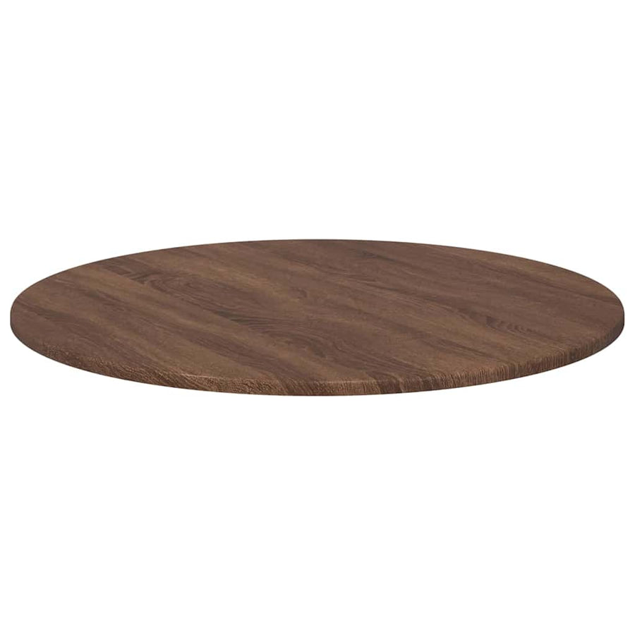 Tafelblad bruin eikenkleur 70 x 70 x 1,5 cm Bewerkt hout