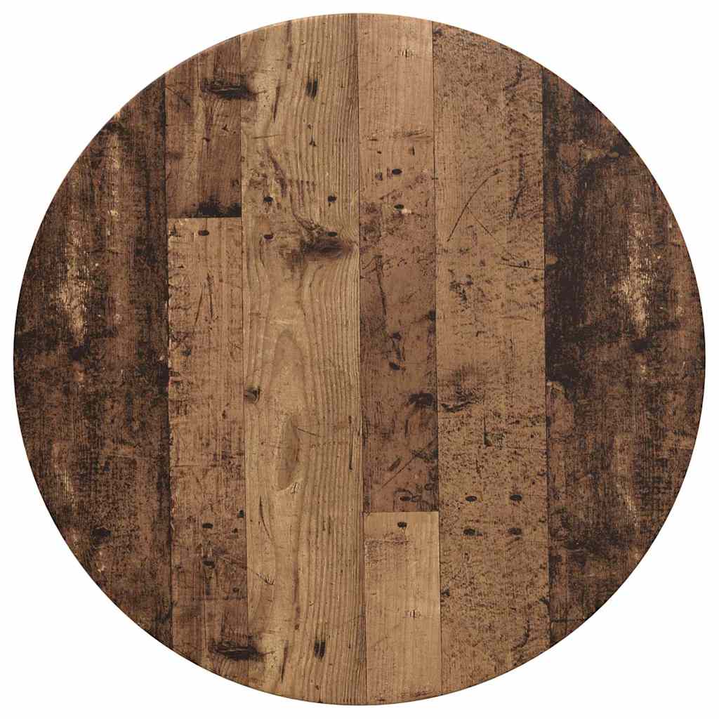 Tafelblad Oud hout 70 x 70 x 1,5 cm Bewerkt hout